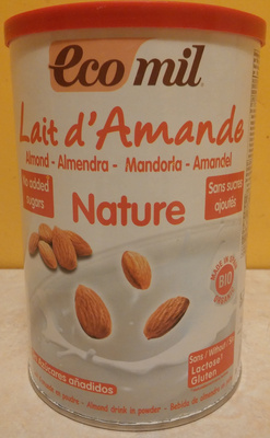 Lait d'amande nature en poudre