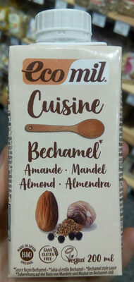 Cuisine Bechamel De Almendras Bio Ecomil Nutriops