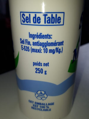Sel Fin Saliere