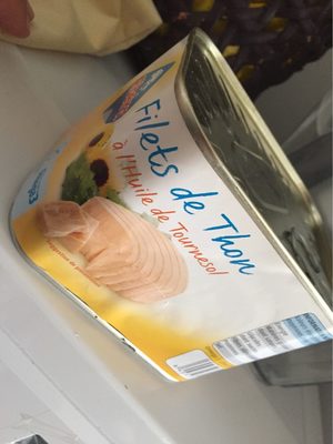 Filet de thon à l’huile de tournesol