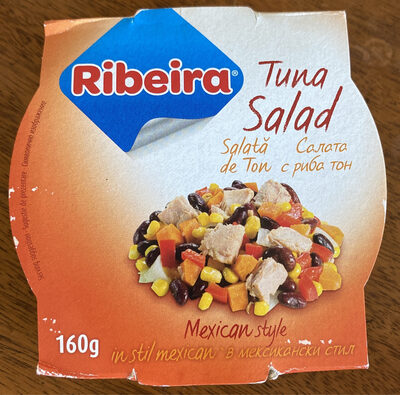 Tuna Salad with Vegetables Mexican Style