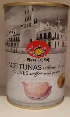Aceitunas rellenas de ajos