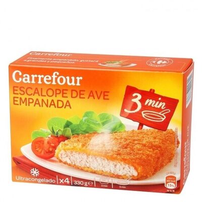 Pollo empanado
