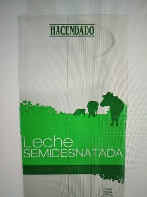 Leche semidesnatada