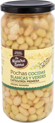 Pochas blancas y verdes