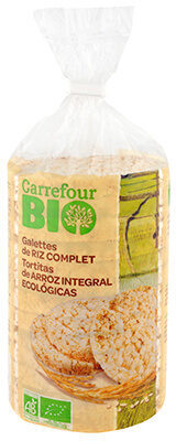 Tortitas de arroz integrales ecológica