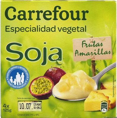 Especialidad Vegetal SOJA Frutas Amarillas