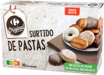 Surtido de pastas