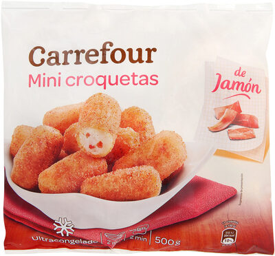 Mini croquetas de jamón