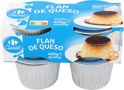 Flan de queso