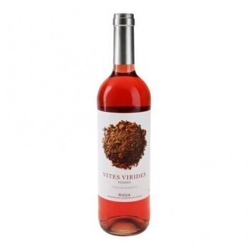 Vino do rioja vites virides rosado