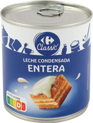 Leche condensada entera