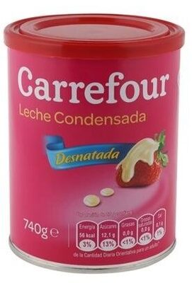Leche condesada desnatada