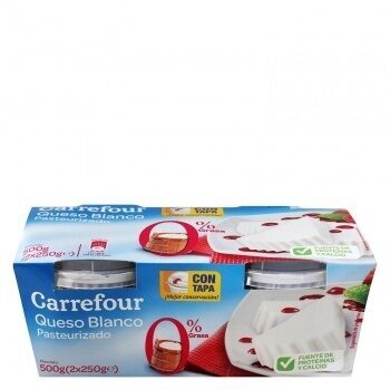 Queso burgos carrefour 0%