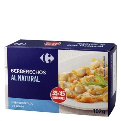 Berberechos al natural 35/45