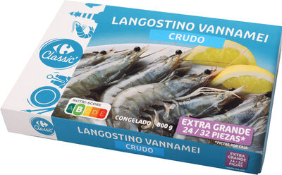 Langostino crudo 24/32