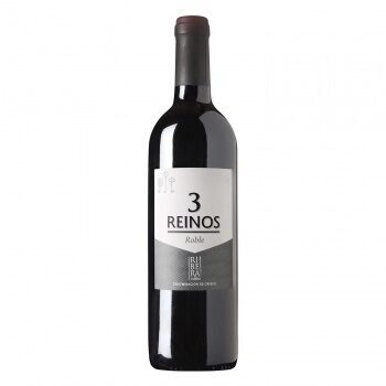 Vino do ribera del duero tres reinos tinto roble