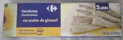 Sardines en aceite de girasol