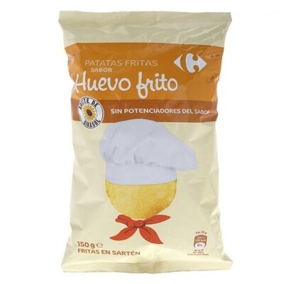 Patatas fritas sabor huevo frito