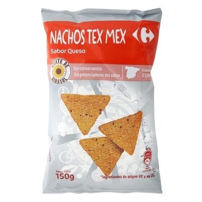 Nachos tex mex sabor queso