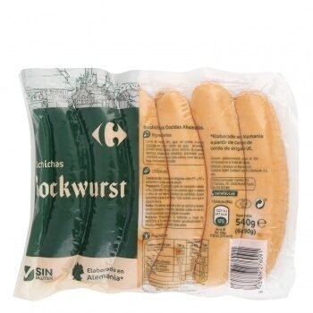 Salchichas Bockwurst