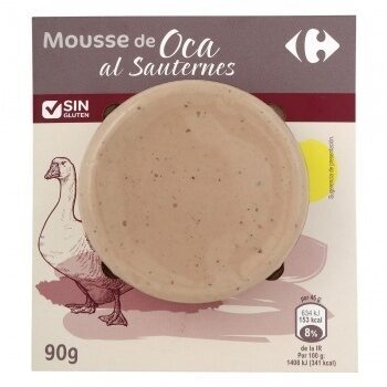 Mousse de pato al sauternes