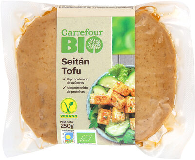 Seitan con tofu