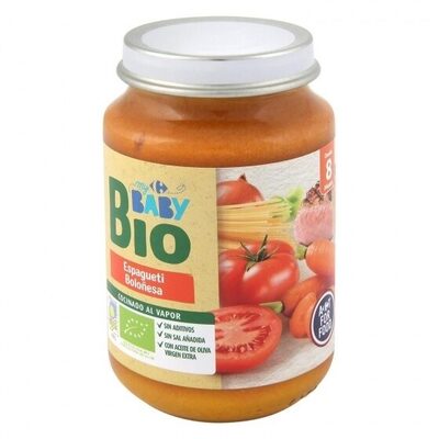 Tarrito espaguetis boloñesa