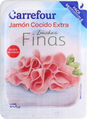 Jamón Cocido Extra Finas Lonchas