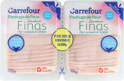 Pechuga Pavo Finas Lonchas Reducido En Sal