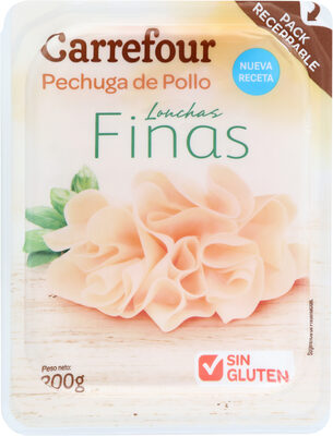 Pechuga de pollo finas lonchas