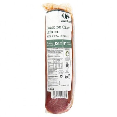 Lomo De Cebo Iberico 50% Raza Iberica