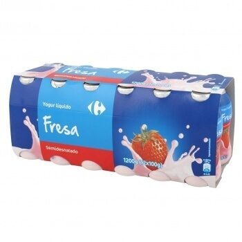 Yogur liquido fresa