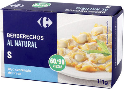 Berberechos Al Natural 60/90