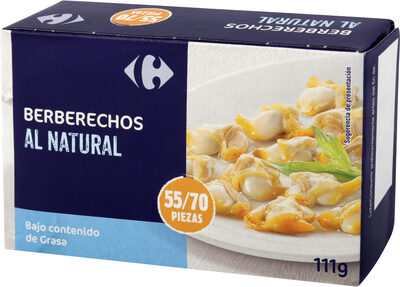 Berberechos Al Natural 55/70