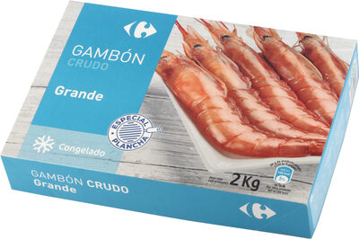 Gambón crudo congelado
