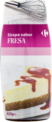 Sirope sabor fresa