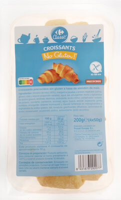 Croissants sin gluten