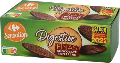 Digestive finas chocolate con leche