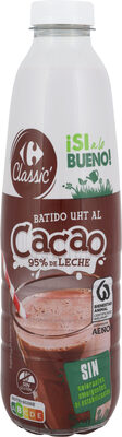 Batido chocolate 95% de leche sin colorantes