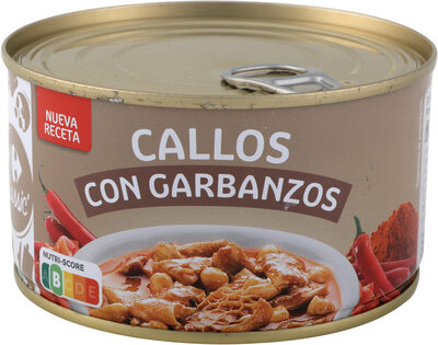 CALLOS CON GARBANZOS