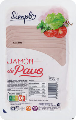 Jamon De Pavo Lonchas