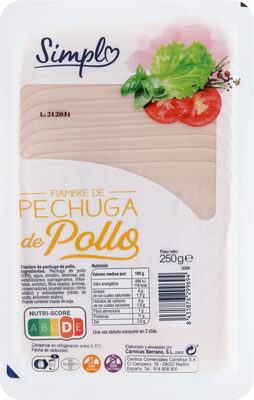 Pechuga Pollo Lonchas
