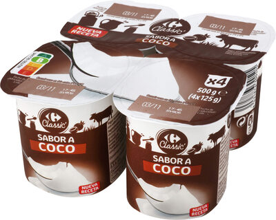 Yogur Sabor Coco