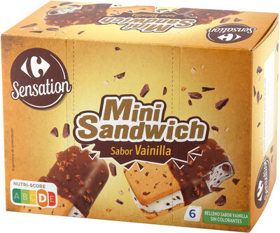 Mini sandwich duo vainilla cookie