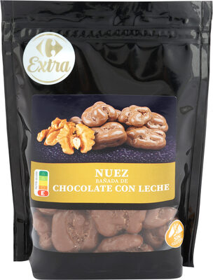 Nuez bañada choco leche