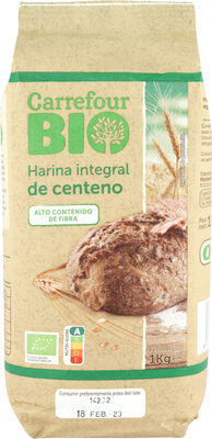 Harina integral centeno bio