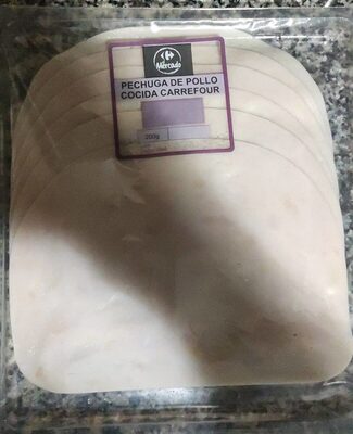 Pechuga de pollo cocida carrefour