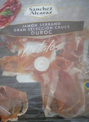 Pétalos de jamón serrano