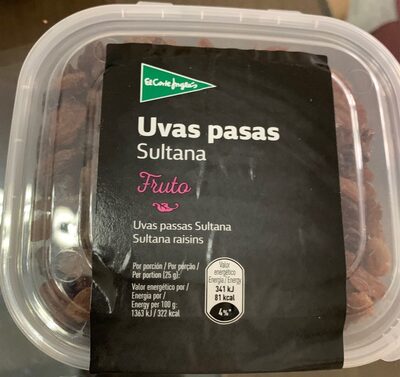 Uvas pasas sultanas